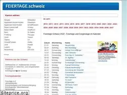 Sites similar to feiertage-schweiz.ch
