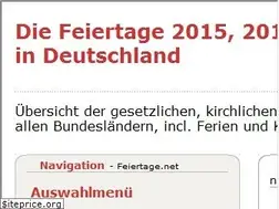Sites similar to feiertage.net