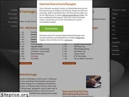 Sites similar to feiertags.info