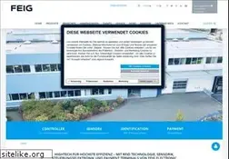 Sites similar to feig.de