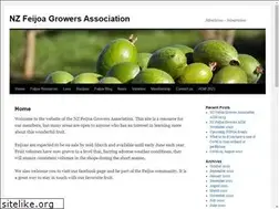 Sites similar to feijoa.org.nz