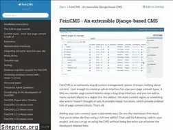 Sites similar to feincms-django-cms.readthedocs.io