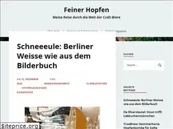 Sites similar to feinerhopfen.com
