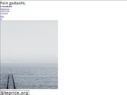 Sites similar to feingedacht.de