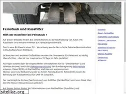 Sites similar to feinstaub-russfilter.de