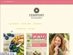 Sites similar to feinstoff.com