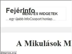 Sites similar to fejerinfo.hu