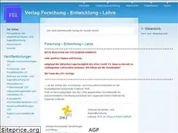 Sites similar to fel-verlag.de