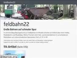 Sites similar to feldbahn22.de