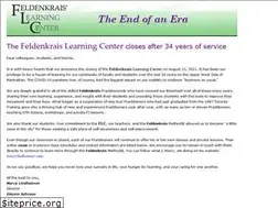 Sites similar to feldenkraislearningcenter.com