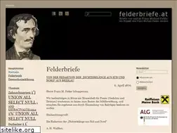 Sites similar to felderbriefe.at