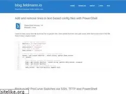Sites similar to feldmann.io