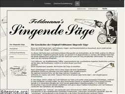 Sites similar to feldmanns-singende-saege.de
