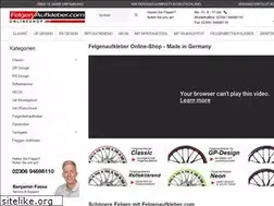 Sites similar to felgenaufkleber.com