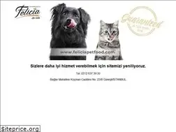 Sites similar to feliciapetfood.com