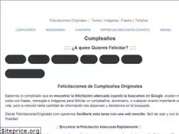Sites similar to felicitacionesoriginales.com