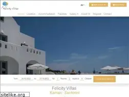 Sites similar to felicityvillassantorini.com