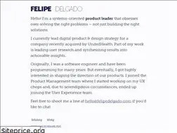 Sites similar to felipedelgado.com