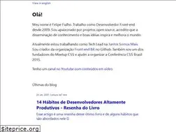 Sites similar to felipefialho.com