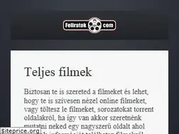 Sites similar to feliratok.com