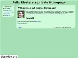 Sites similar to felix-riesterer.de