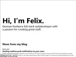 Sites similar to felix-schmid.de