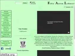 Sites similar to felixantonlehnert.de