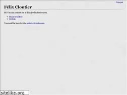 Sites similar to felixcloutier.com