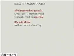 Sites similar to felixhofmann.ch