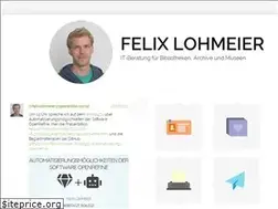 Sites similar to felixlohmeier.de