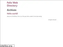 Sites similar to felixwebdirectory.com