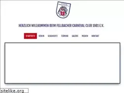 Sites similar to fellbacher-carneval-club.de