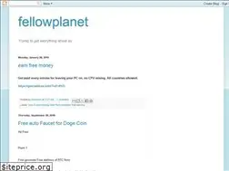 Sites similar to fellowplanet.blogspot.com
