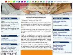 Sites similar to fellowshipinmontreal.org