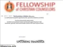 Sites similar to fellowshipofchristiancounselors.com