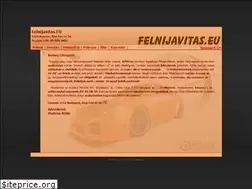 Sites similar to felnijavitas.eu