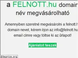 Sites similar to felnott.hu