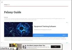Sites similar to felonyguide.com
