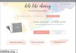 Sites similar to feltlikesharing.com
