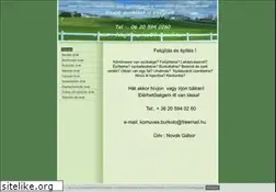 Sites similar to felujitasepites.ewk.hu