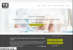 Sites similar to fem2ambiente.com