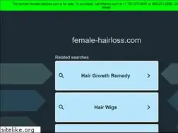 Sites similar to female-hairloss.com
