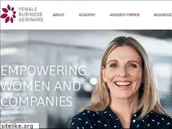Sites similar to femalebusinessseminars.ch