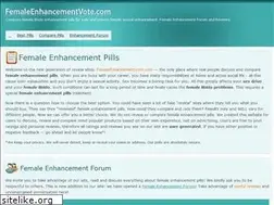 Sites similar to femaleenhancementvote.com