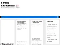 Sites similar to femaleentrepreneursa.co.za