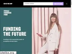 Sites similar to femalefoundersfund.com