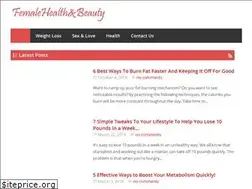 Sites similar to femalehealthandbeauty.com