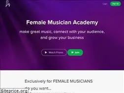 Sites similar to femalemusicianacademy.com