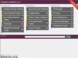 Sites similar to femalepersonaltrainer.com