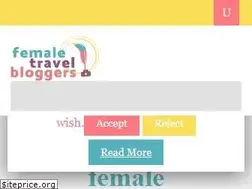 Sites similar to femaletravelbloggers.com